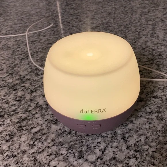 doTERRA Cream and Purple Essential Oil Diffuser - Picture 5 of 5